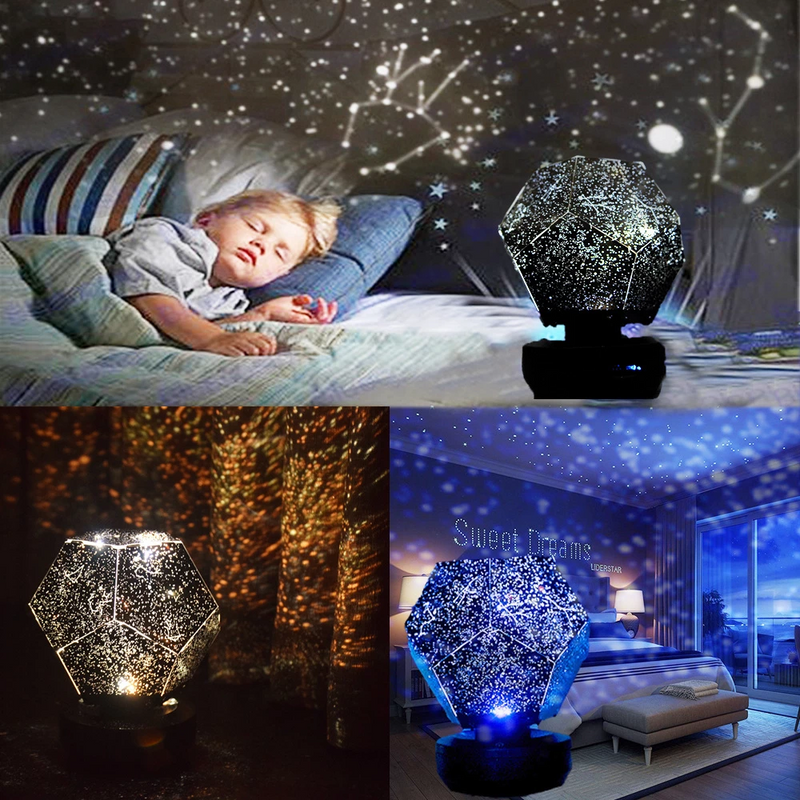 Bluetooth Speaker Star Light Projector Starry LED Galaxy Lamp
